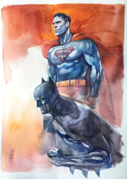 Batman y Superman de Alex Maleev