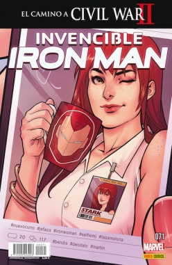 Invencible Iron Man #71. El camino a Civil War II