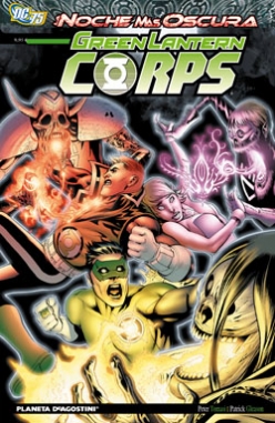 Green Lantern Corps #7.  La noche más oscura