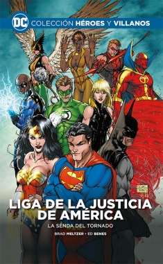 Colección Héroes y villanos #50. Liga de la Justicia de América. La senda del tornado