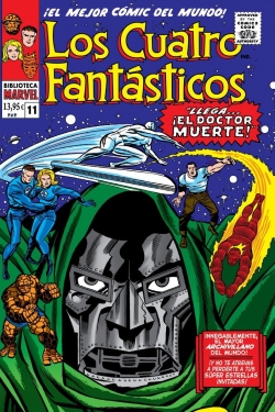 Biblioteca Marvel. Los Cuatro Fantásticos #11. Llega... 'El Doctor Muerte!