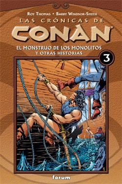 Las crónicas de Conan #3.  El monstruo de los monolitos y otras historias