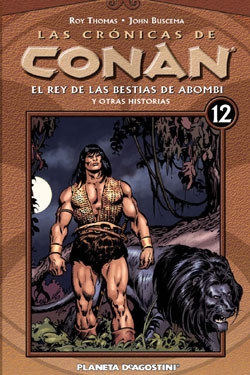 Las crónicas de Conan #12.  El rey de las bestias de Abombi