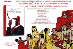 Hernan Migoya, Santiago Sequeiros y Ricardo Esteban presentan Hazañas eróticas de un cuarentón hijoputa en Barcelona