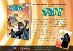 Fernando Blanco presenta Midnighter y Apolo en Madrid