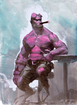 Hellboy de Esad Ribic
