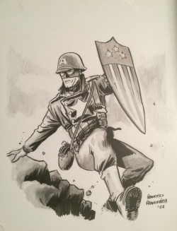 Capitán América de Francesco Francavilla