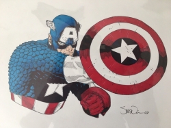 Capitán América de Steve McNiven