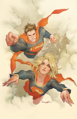 Superman y Supergirl de Barnaby Bagenda