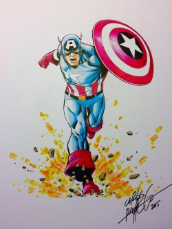 Capitán América de Carlos Pacheco