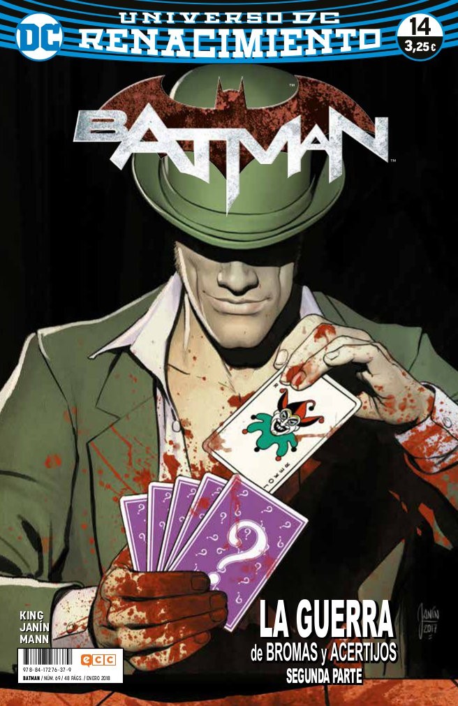 Cómic Batman (Renacimiento) #14. La guerra de bromas y acertijos (Segunda  parte)