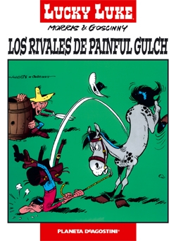 Coleccionable Lucky Luke #11.  Los rivales de Painful Gulch