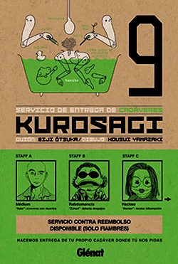Kurosagi. Servicio de entrega de cadáveres #9