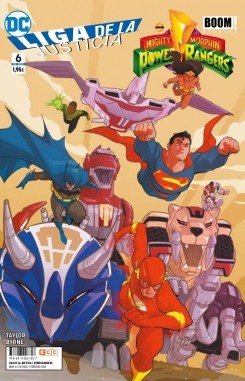 Liga de la Justicia / Power Rangers #6