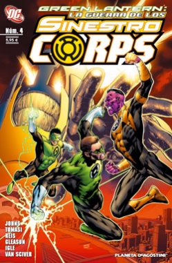  La guerra de los Sinestro Corps #4