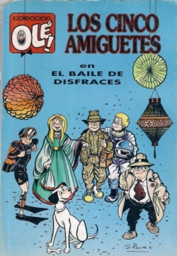 Colección Olé! #416. Los cinco amiguetes en el baile de disfraces