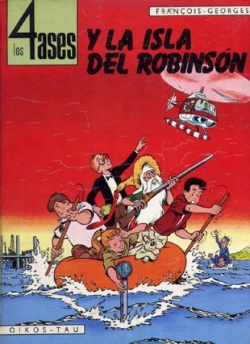 Los 4 ases #9. La isla del Robinson