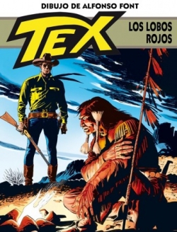 Tex #6.  Los lobos rojos