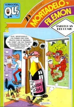 Mortadelo y filemón #270. Estrellas del cómic (25 aniversario)