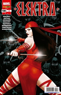 Daredevil v1 #33. Elektra 100