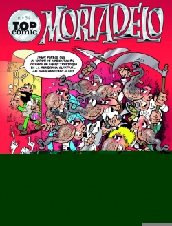 Top Cómic Mortadelo #54. La litrona ¡Vaya mona!
