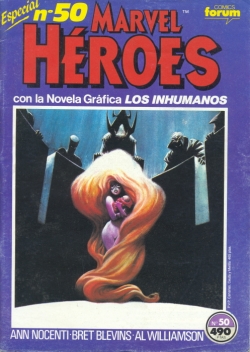 Marvel Héroes #50. Los inhumanos