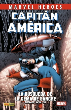 Marvel Héroes #104. Capitán América de Mark Gruenwald. La búsqueda de la Gema de Sangre