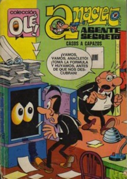 Anacleto agente secreto #74. Casos a capazos