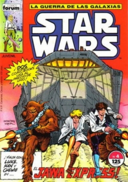 Star Wars / La guerra de las galaxias #4. El Jawa Express
