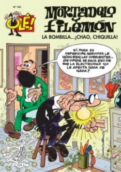 Olé Mortadelo #193. La bombilla... ¡chao, chiquilla!