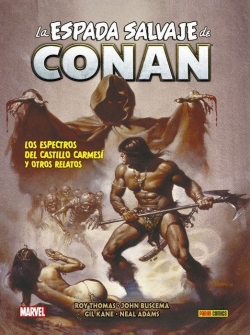 Biblioteca Conan. La espada salvaje de Conan v1 #5. Los espectros del castillo carmesí y otros relatos