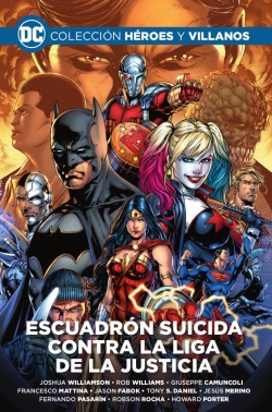 Colección Héroes y villanos #10. Escuadrón Suicida contra la Liga de la Justicia