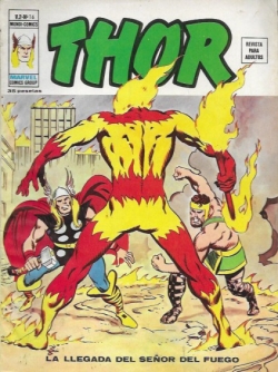 Thor #16. La llegada del señor del fuego