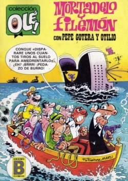 Mortadelo y Filemón con Pepe Gotera y Otilio #240