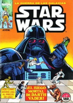 Star Wars / La guerra de las galaxias #7. ¡El juego mortal de Dath Vader!