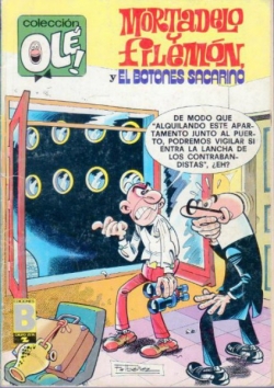 Mortadelo y Filemón con el botones Sacarino #167