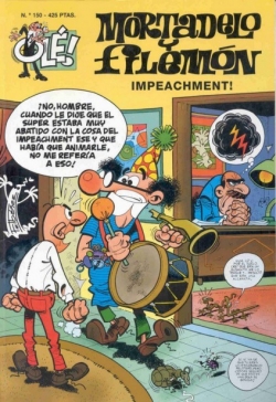 Olé Mortadelo #150. Impeachment!