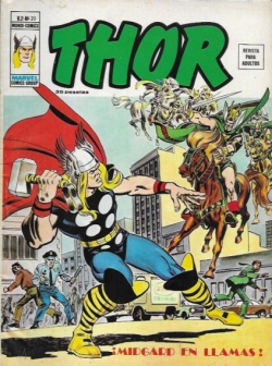 Thor #20. Midgard en llamas