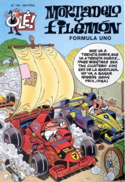 Olé Mortadelo #156. Formula uno