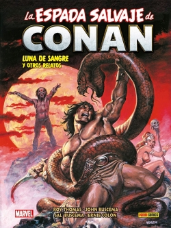 Biblioteca Conan. La espada salvaje de Conan v1 #14. Luna de sangre y otros relatos