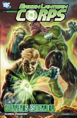 Green Lantern Corps #10.  Guerreros esmeralda