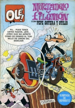 Mortadelo y Filemón con Pepe Gotera y Otilio #253. Olimpiada de disparates