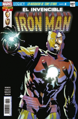El Invencible Iron Man v2 #91. Marvel Legacy. La búsqueda de Tony Stark Parte 5