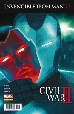 Invencible Iron Man #73. Civil War II