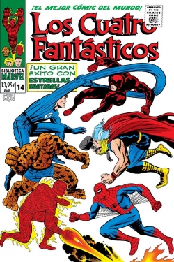 Biblioteca Marvel. Los Cuatro Fantásticos #14