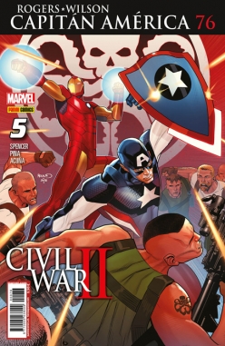 Rogers - Wilson: Capitán América #5. Civil War II