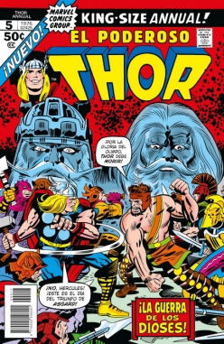 Marvel facsímil v1 #17. The Mighty Thor Annual 5