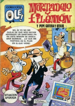 Mortadelo y Filemón con Pepe Gotera y Otilio #280. Situación apurada
