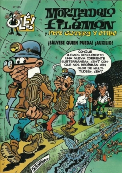 Olé Mortadelo #109. ¡Sálvese quien pueda! ¡auxilio!