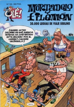 Olé Mortadelo #120. 20.000 leguas de viaje sibilino